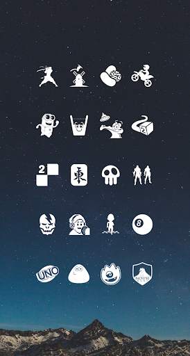 Whicons - White Icon Pack screenshot 3