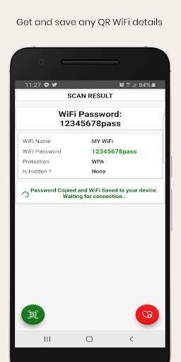 WiFi QrCode Password scanner screenshot 5