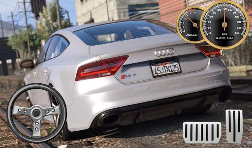 Drive Audi RS7 - City & Parking 3 تصوير الشاشة