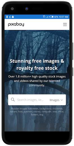 Pixabay App screenshot 1