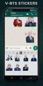 V Stickers for WhatsApp screenshot 6