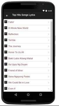 Lea Salonga Music Lyrics screenshot 3