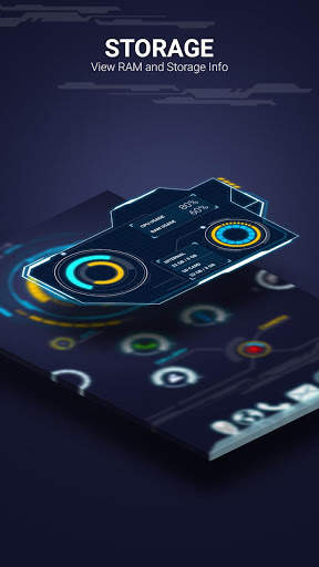 Sci fi Launcher Jarvis 2 Theme screenshot 1