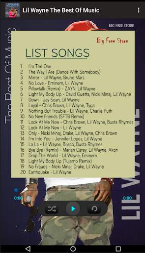 Lil Wayne The Best Of Music screenshot 2