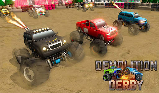 Demolition Derby-Monster Truck 7 تصوير الشاشة
