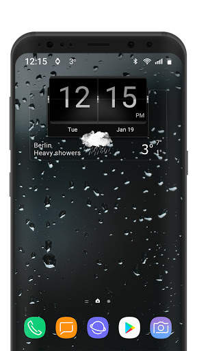 3D Flip Clock Theme Pack 03 screenshot 5