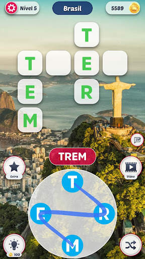 Word Explore : Palavras Cruzadas screenshot 1