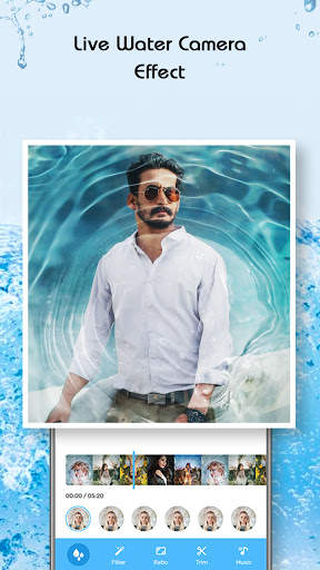 Water Camera: Water waves Video Effect screenshot 3
