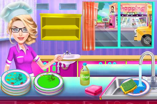 School Kids Cooking Breakfast screenshot 8