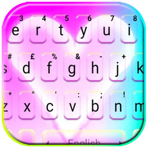 Pink Pastel Heart Keyboard Theme 1.0
