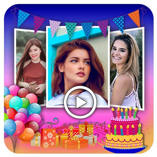 Birthday  Video & Status Maker 1.8