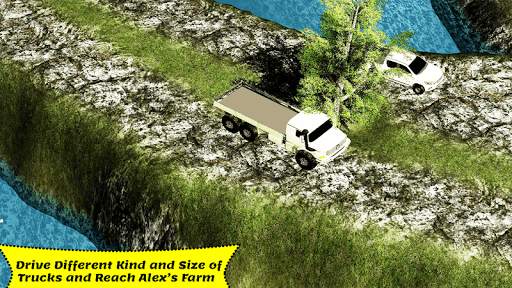 Alex’s Farm Truck Driving hilux Cargo Transporter screenshot 4