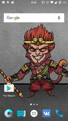 Monkey King Live Wallpaper 1 تصوير الشاشة