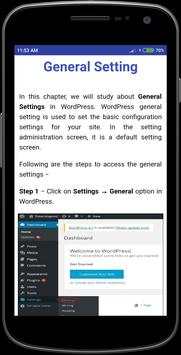 Wordpress Tutorial скриншот 3