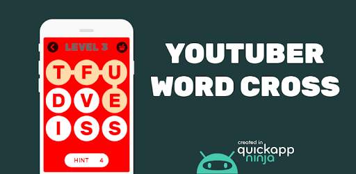 YOUTUBER WORD CROSS screenshot 1