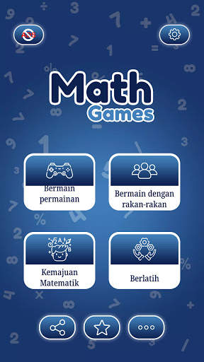permainan matematik - Penambahan Penolakan pendara screenshot 1