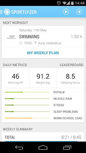 Sportlyzer Pro Player App screenshot 1