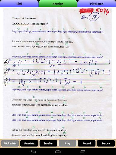 Songbook, MusicBook, MP3 Player, MIDI Karaoke screenshot 10