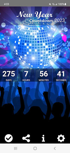 NewYear Countdown 2024 screenshot 1