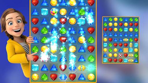 Jewel crush - color match game screenshot 9