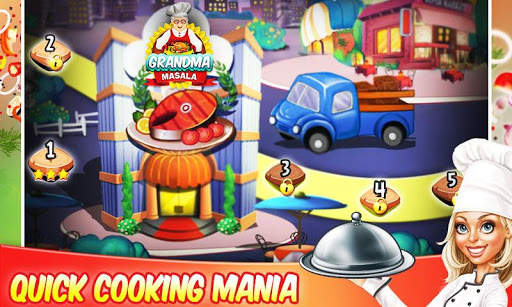 Grandma Cooking Masala– Kitchen Story & Food Games screenshot 2