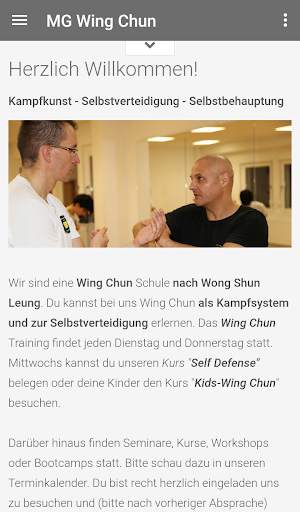 Wing Chun Kampfkunstschule screenshot 7