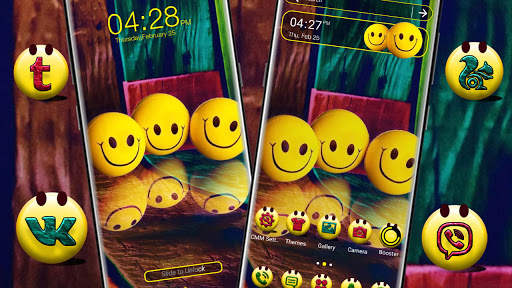 Smiley Emoji Launcher Theme screenshot 5