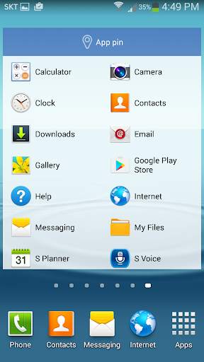 App icon Bookmarks pin widget скриншот 3
