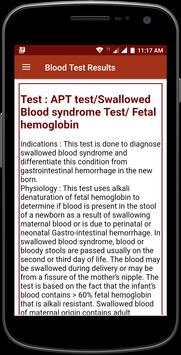 Blood Test Results screenshot 3