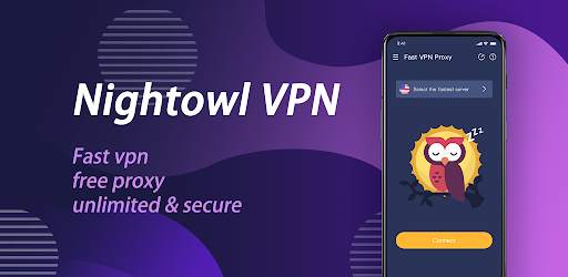 NightOwl VPN - Fast vpn, Free, Unlimited, Secure screenshot 1