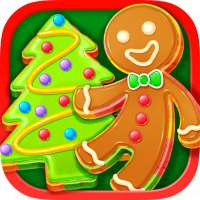 Christmas Unicorn Cookies & Gingerbread Maker Game logo