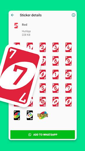 UNO Stickers for Chat WAStickerApps screenshot 4
