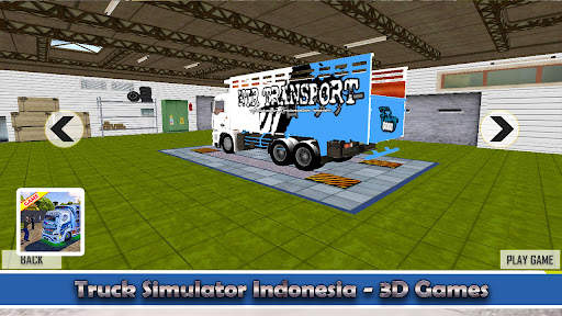 Truck Simulator Indonesia - 3D Games screenshot 6