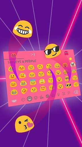 Cute & Pink Keyboard Theme screenshot 3
