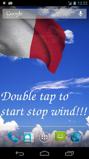 Malta Flag Live Wallpaper screenshot 1