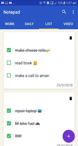 Good Notepad: Notepad, To do, Lists, Voice Memo скриншот 5