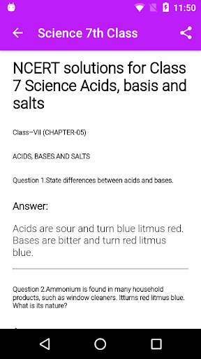 Class 7 Science Solutions screenshot 5