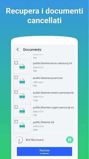 Recupero di Dati  Foto screenshot 5