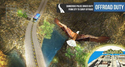 Offroad Police Bus Driver - Dangerous Duty screenshot 13