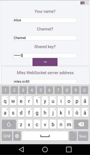 MlesTalk  - Open Char-by-Char Messenger screenshot 1