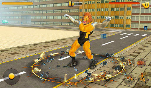 Scary Lion City Attack 6 تصوير الشاشة