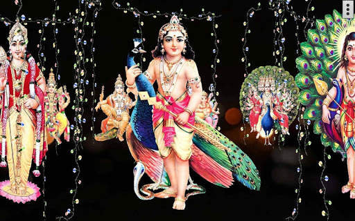 4D Lord Murugan Live Wallpaper screenshot 14