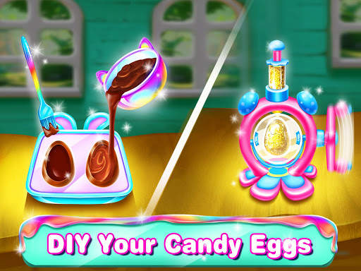 Candy Chocolate Egg Maker﻿-DIY  Egg Surprise screenshot 3