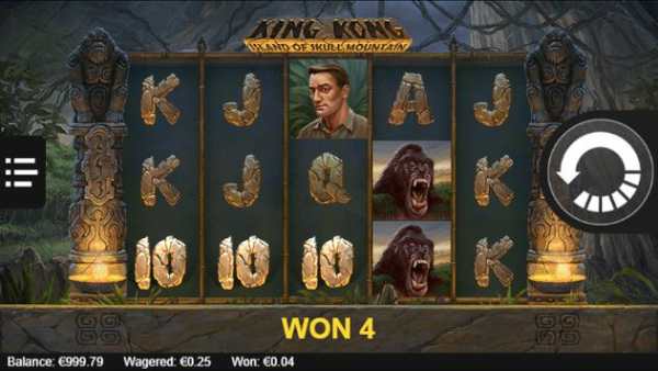 KING KONG ISLAND OF SKULL MT (FREE SLOT SIMULATOR) screenshot 1