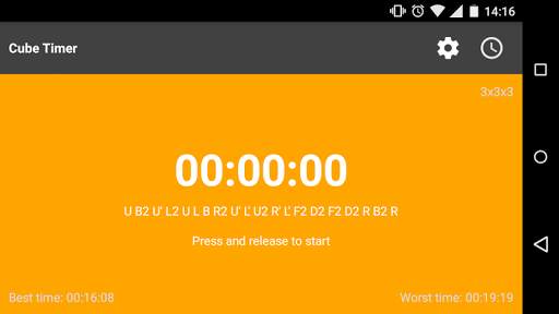 Cube Timer screenshot 9
