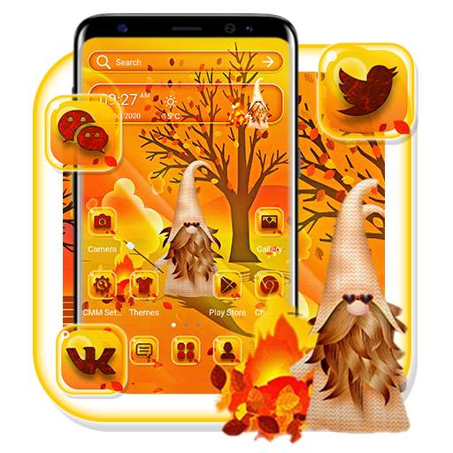 Gnome Autumn Launcher Theme 3.0