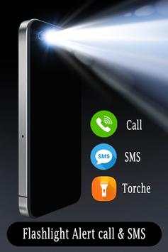Flashlight Alert on Call & Sms screenshot 1