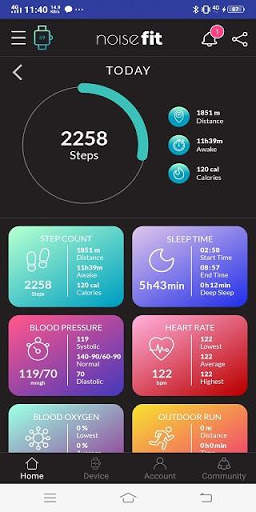 NoiseFit 5 تصوير الشاشة