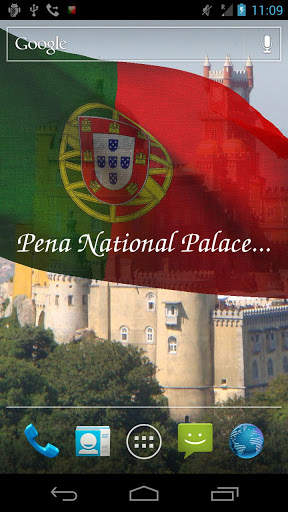 Portugal Flag Live Wallpaper screenshot 4