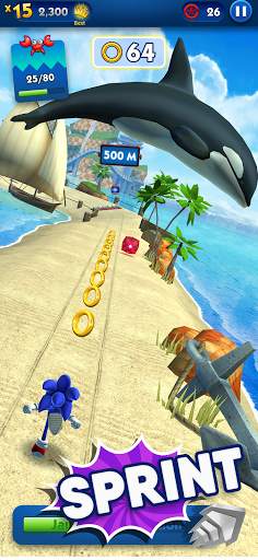 Sonic Dash - Jeux de Course screenshot 2